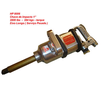 HP 8006/L - Chave de Impacto 1"   SERV. PESADO   384 kgs
