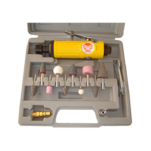 HP 7733/K  -  Kit Ret�fica Pneum. 1/4" c/ Maleta 10 p�s